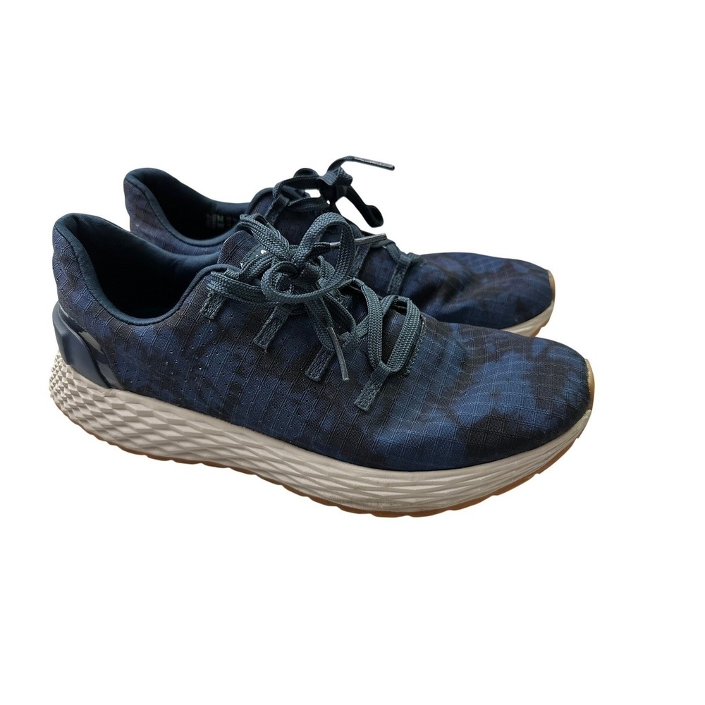 NOBULL Drive‎ Ripstop Trainer Navy Blue Camo Gum Sole Men 7.5 Women 9
